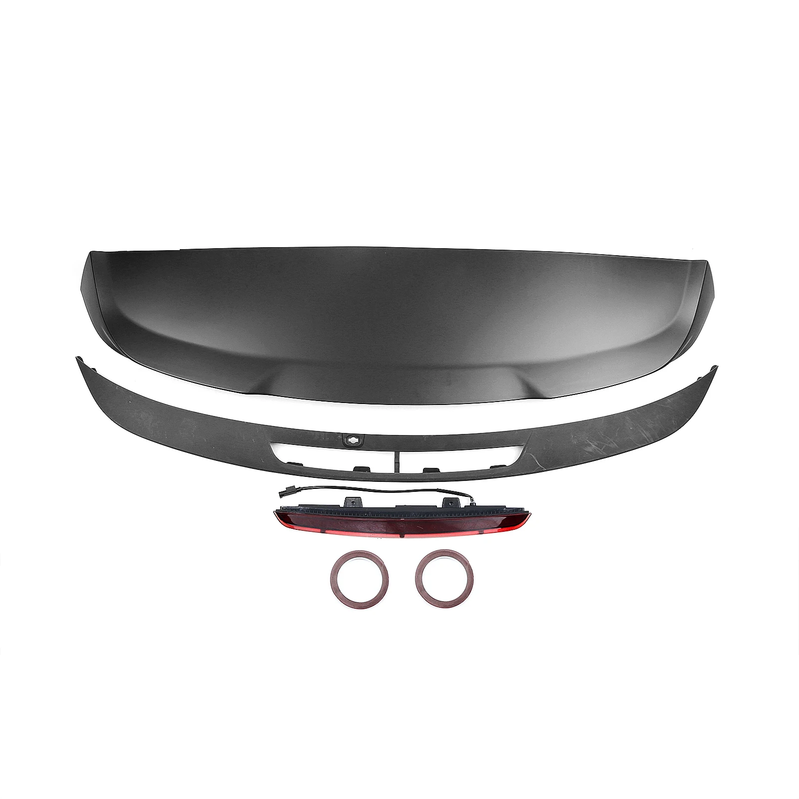 Rear Trunk Lid Spoiler Wing Lip For Dodge Durango SRT 2021-2024 Roof Spoiler Tail Splitter Guard Trim BF-DRG-003 Body Kit