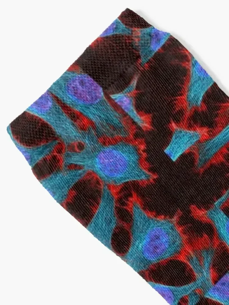 خلايا HeLa من Henrietta Lacks جوارب متحركة هدية عيد الميلاد جوارب تنس كلاسيكية للأولاد والبنات للسيدات