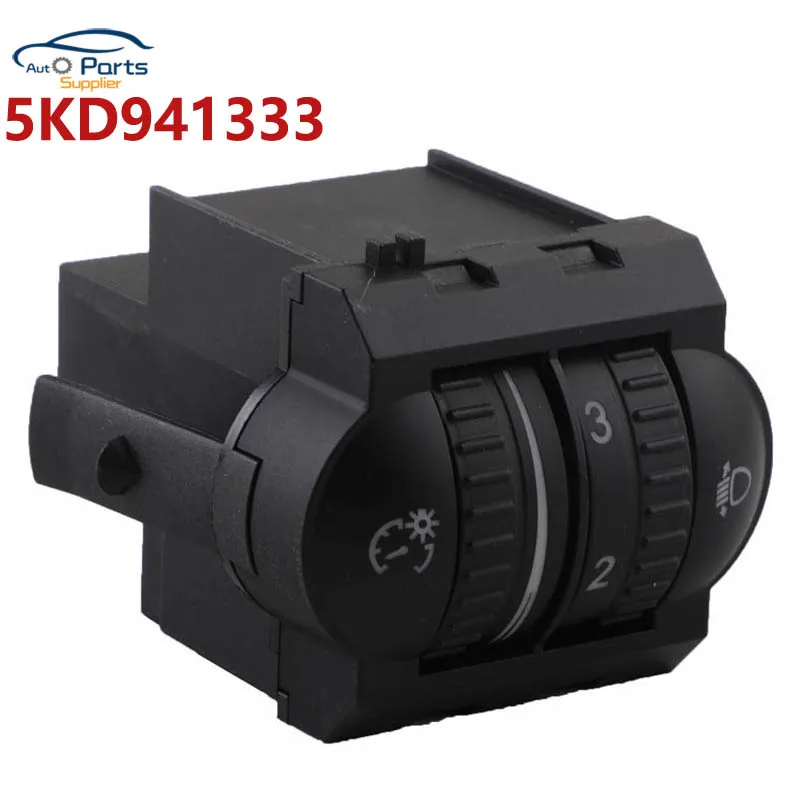 New 5KD941333 Headlight level Range Control Switch Instrument Illumination Switch for VW Golf 6 MK6 Golf Cabriolet