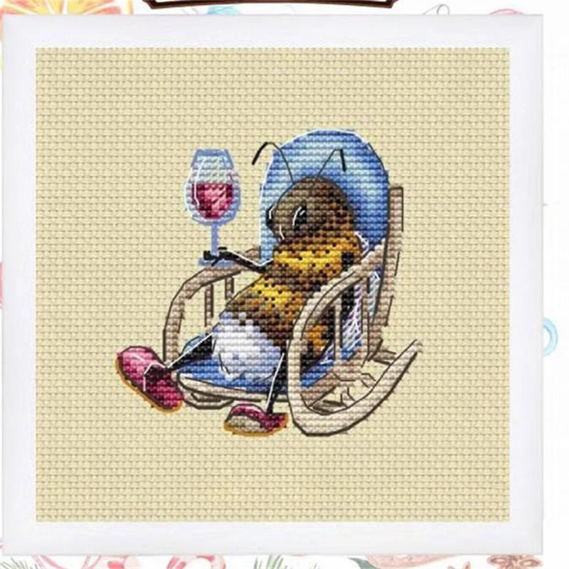 ZZ8659 For Needlework Kit NOT PRINTED Cross stich Painting Set Cross Stitch Kits Cross-stitch Embroidery Set Stitch Kits Cross