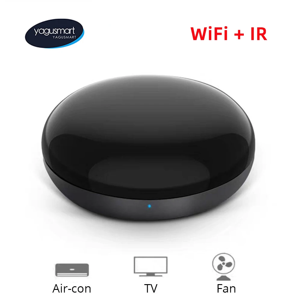 Yagusmart WiFi IR Remote IR Control Hub Enabled Infrared Universal Controller For Air Conditioner TV Using Controller