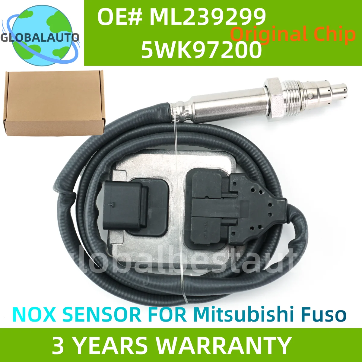 ML239299 ML 239299 5WK97200 5WK9 7200 Original New Nitrogen Oxygen NOx Sensor For Mitsubishi Canter Fuso 2017 After Cat