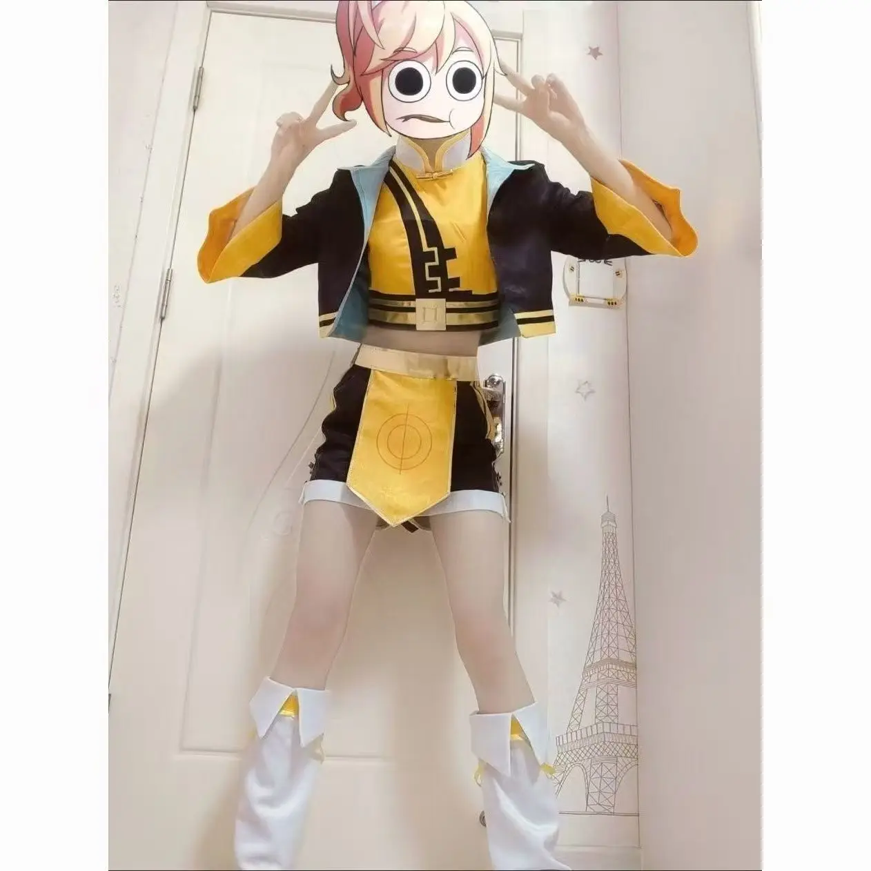 Honor of Kings Ji Xiaoman New Hero Cosplay Costume - Youthful Girl Anime Game Outfit Set