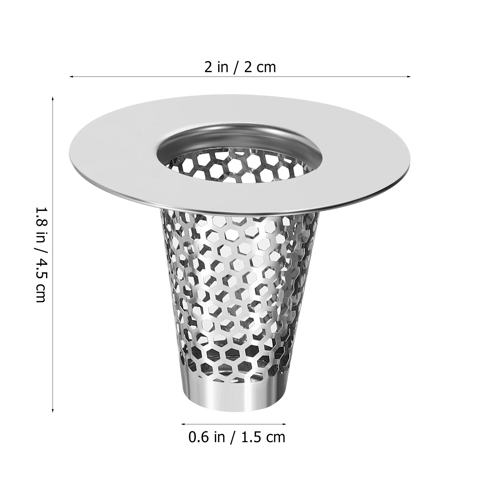 

6 Pcs Drain Filter Basket Tub Stopper Hair Sink Sink Cover Shower Drain Hair Catcher Strainer Catcher Kitchen Bathroom