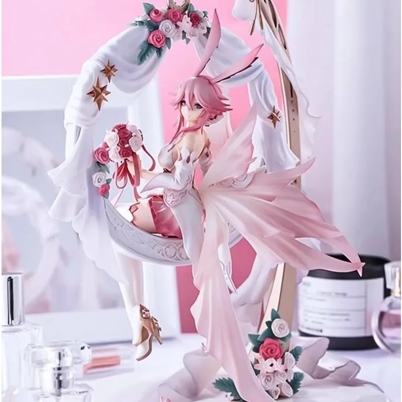 

Honkai：Star Rail Yae Sakura Wedding Ver. 1/6 Beautiful Bunny Girl High-quality Ver. Doll Model Anime Toy Ornaments Collection