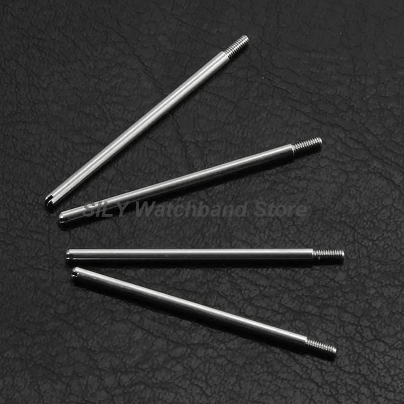 26.5 مللي متر 30.7 مللي متر ساعة موصل قضيب ل كارتييه سانتوس 100 مسامير من الفولاذ المقاوم للصدأ حزام الساعات ربط الصلبة ساعة المسمار التبعي #5
