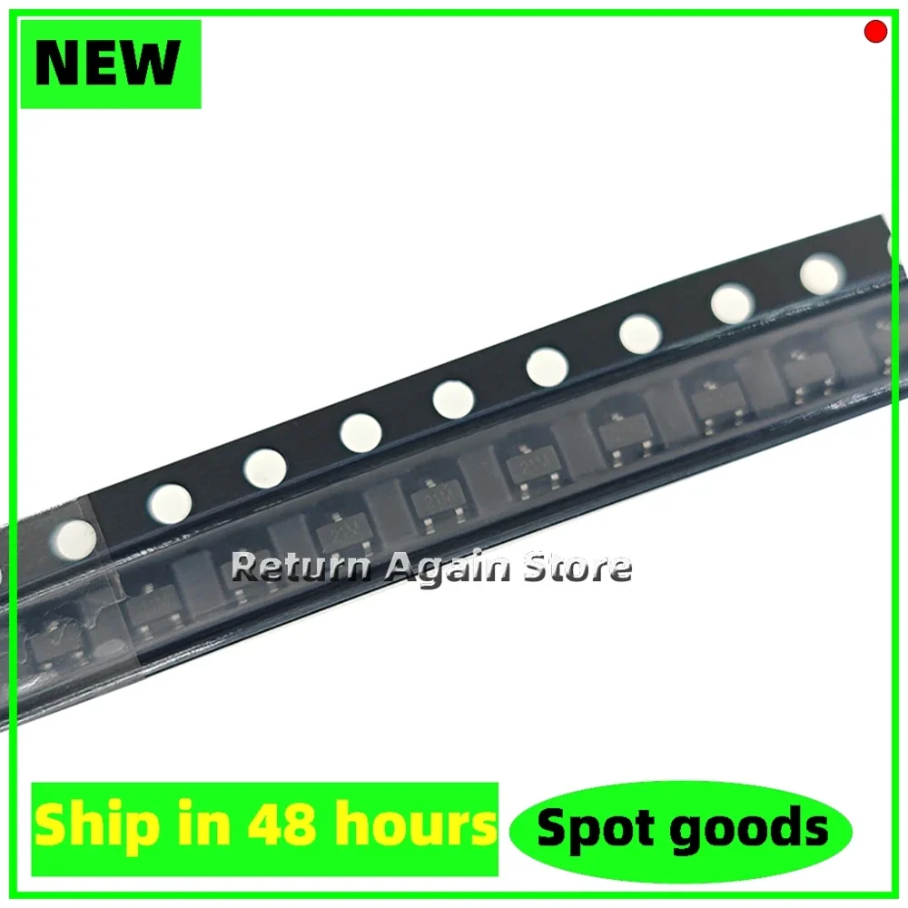50PCS/LOT WNM2021-3/TR Marking: ：21* SOT-353 MOSFET NEW ORIGINAL