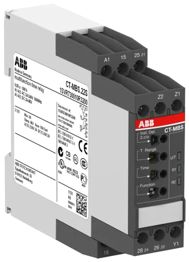 

10081686 CT-APS.22S,2c/o,24-48VDC,24-240VAC 1SVR730180R3300 Time relay