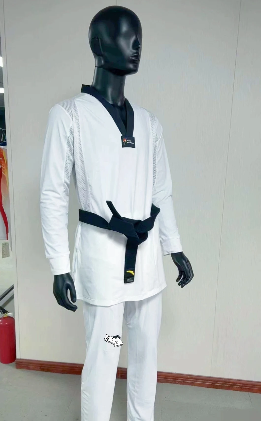 Profissional apertado-encaixe ultra-leve elástico taekwondo uniformes, de secagem rápida competição uniformes, versão estendida personalização, novo