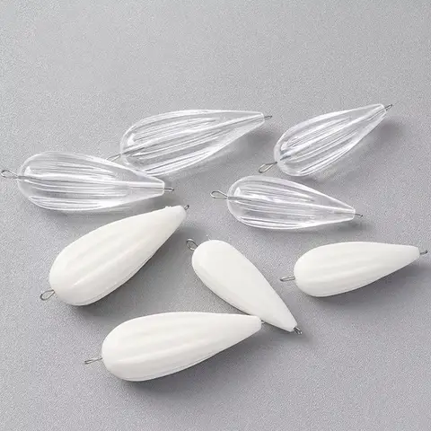 10pcs Slow Sinking or Floating Water Throwing Aid Assistance Fishing Float Bombard Bobber Carp Lure Tackle