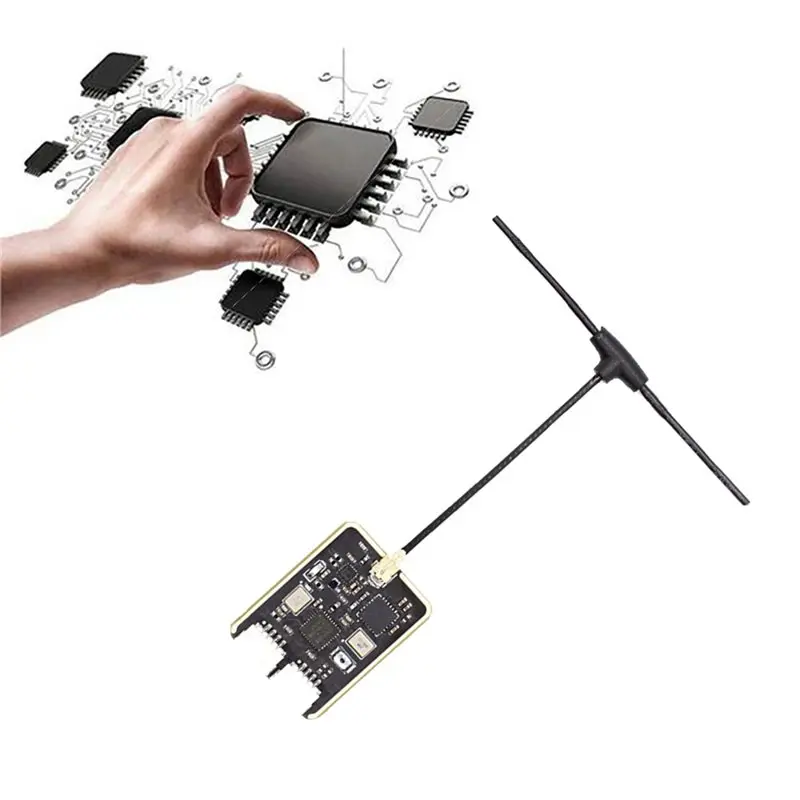 Remote Control Data Receiver TRS 2.4G Dual Interface SBUS TELEM Integrated Module With RSSI Maximum Power 27Dbm VRX
