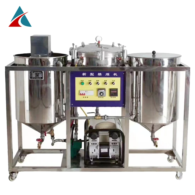 Welcome To Purchase Two Barrels Three Barrels Four Barrels Edible Oil Refiner Palm Oil Refiner Hot Selling