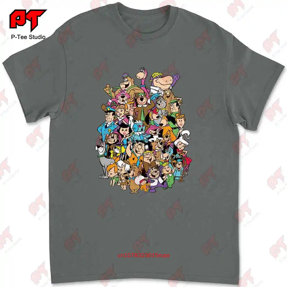 Hanna Barbera Animation Studio Cartoon T-shirt W9O9