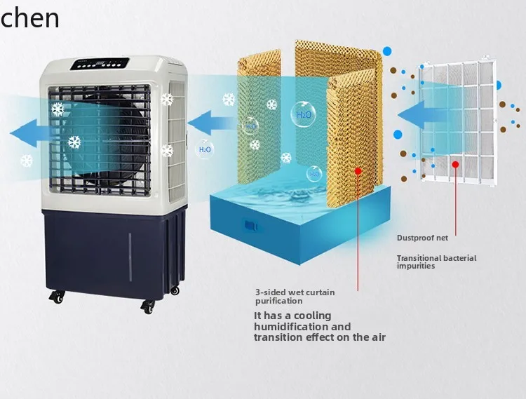 HXL Fog-Free Humidifier Industrial Workshop Sterilization Commercial Large Capacity Air Humidifier