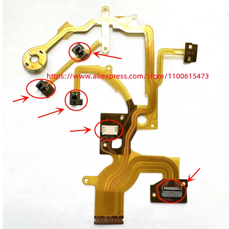 

NEW Lens Main Flex Cable For Canon FOR POWERSHOT SX70 Digital Camera Repair Part (With Socket)