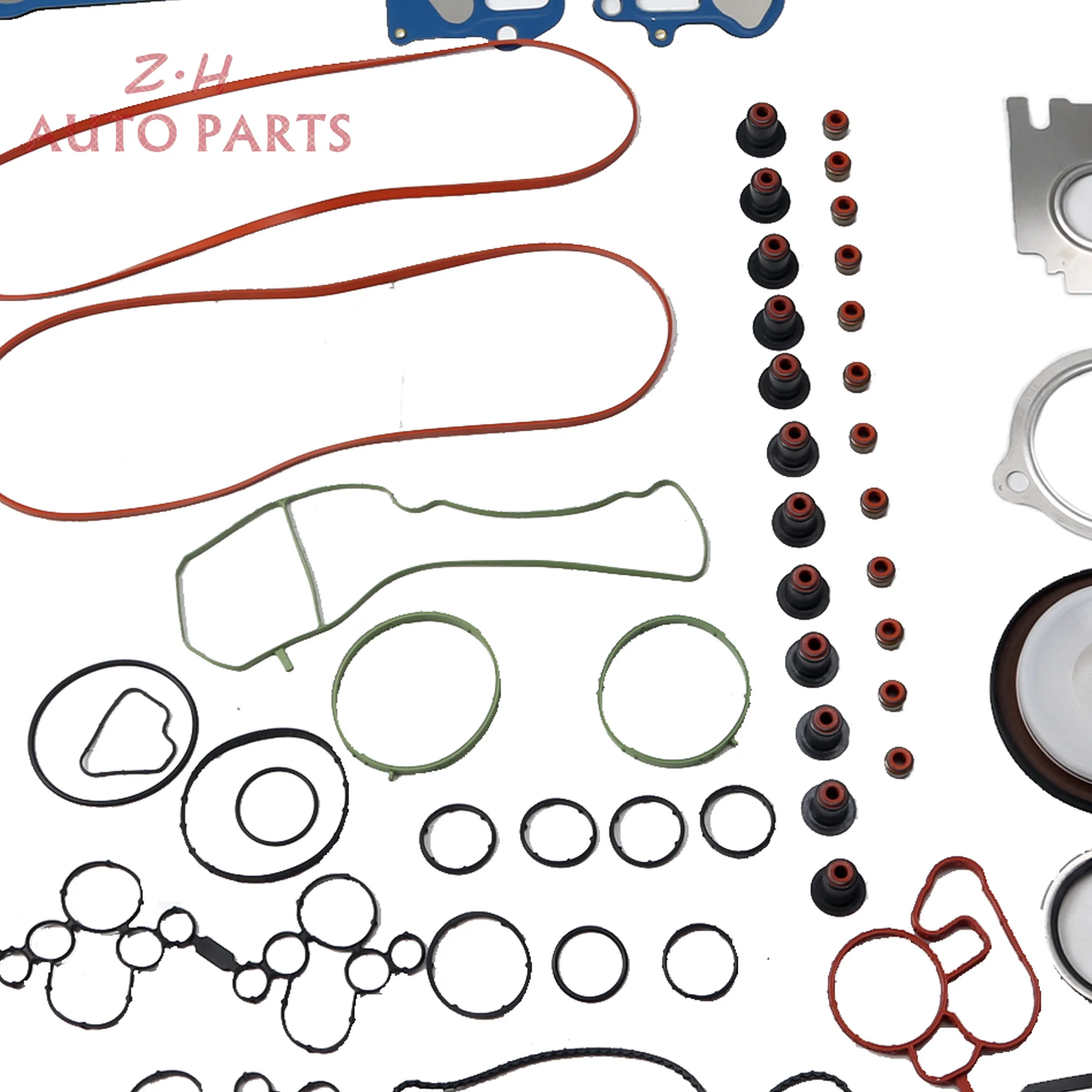 EA839 3.0T Engine Cylinder Head Seal Gasket Kit Pistons & Rings Set for AUDI A4 A6 Q5 Porsche VW Touareg 06M198023T 06M107065AD