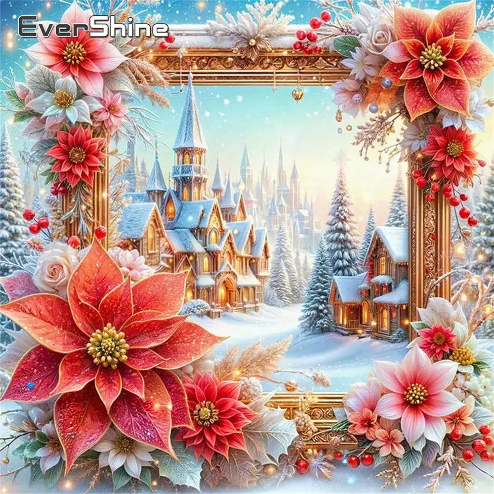 Evershine Diamant-Gemälde, Hund, Tier, Cartoon, komplett, quadratisch, rund, Diamant-Mosaik, Badezimmer, DIY-Bastelset, Heimdekoration