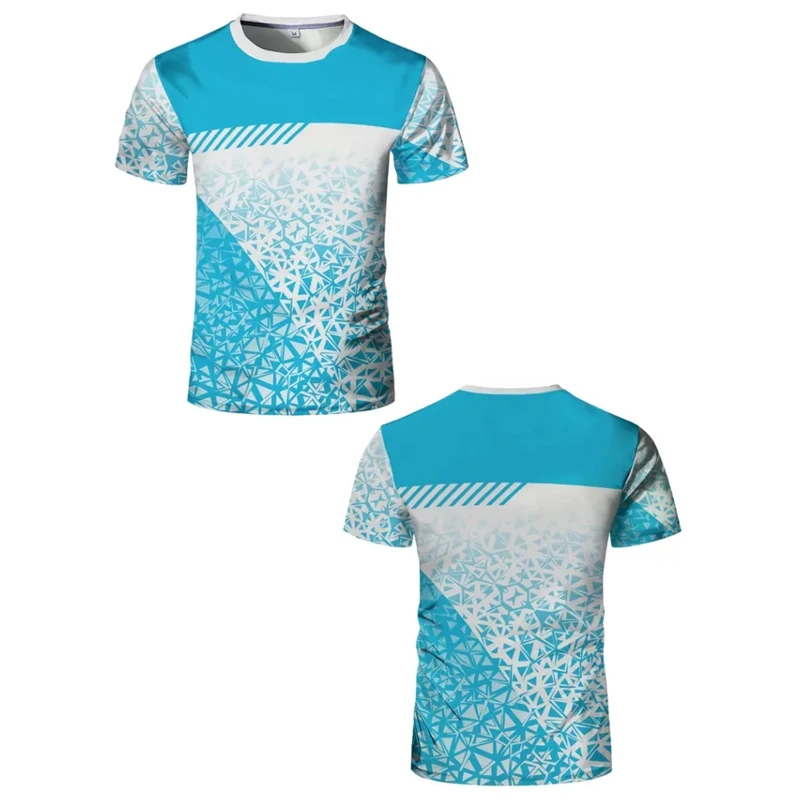 

Gym T-Shirts Man Short Sleeve Fashion 3D Print Summer Comfortable Breathable Sports Running Training Man O-Neck T-Shirts Gym Top