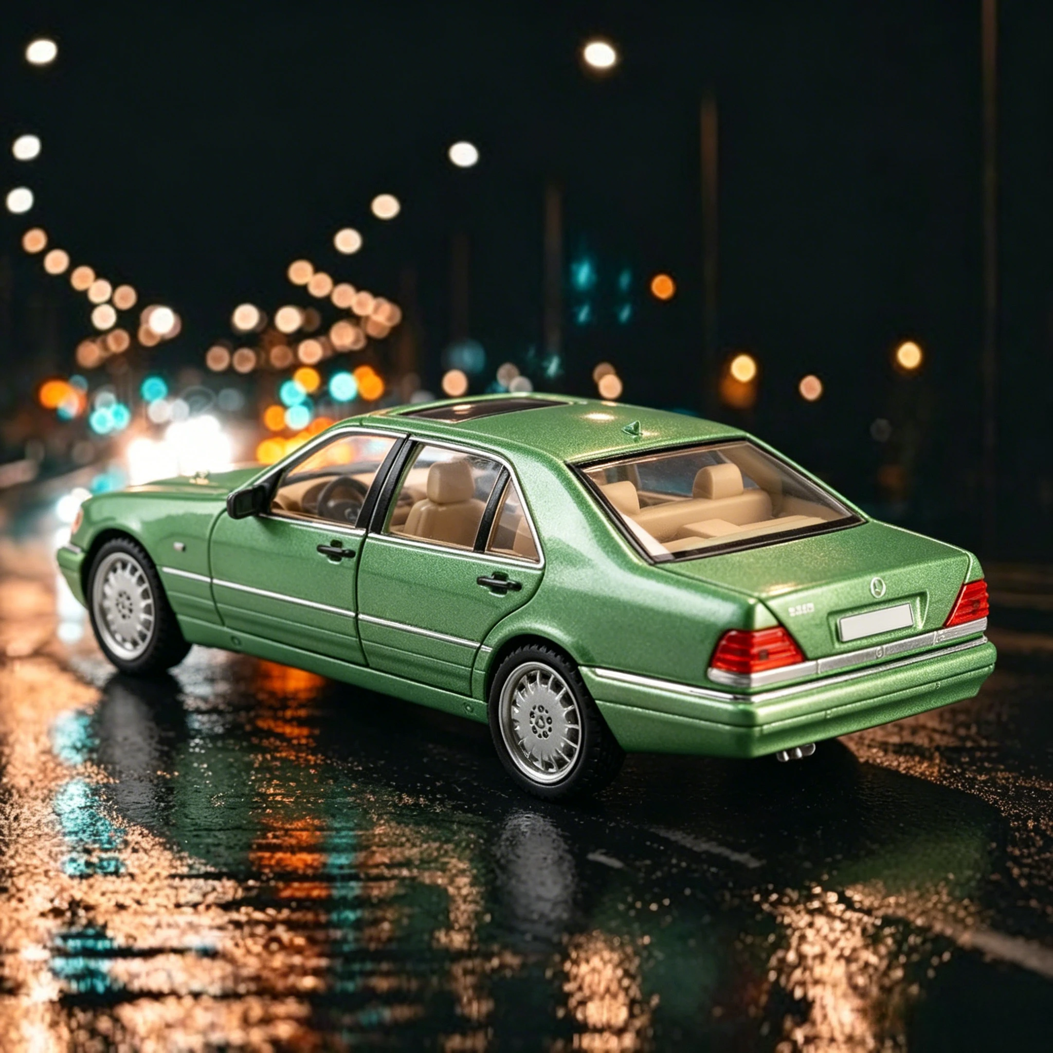 

1:24 Alloy W140 320SEL High Simulation Diecast Car Metal Sound Light Alloy Model Car Toys Collection Gifts