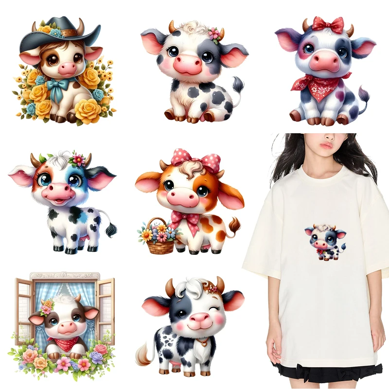 Cute And Happy Cow …