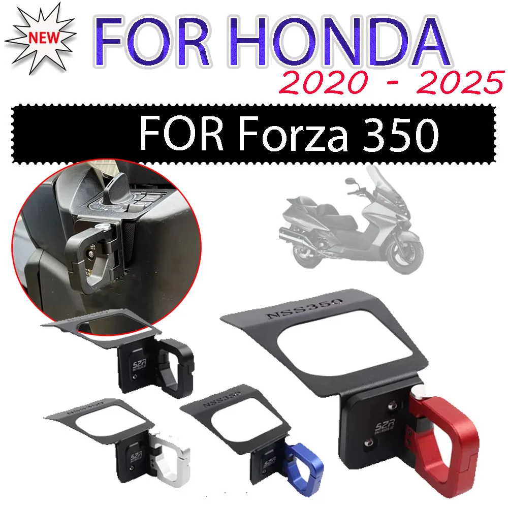 For HONDA Forza 350 300 250 125 Forza350 Forza300 Forza125 Motorcycle Parts Helmet Hook Hanger Holder Luggage Storage Bag Hooks