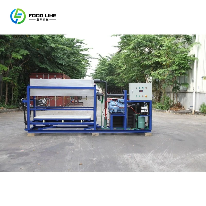 FOODLINE Customize Commercial Automatic 5 Ton Block Ice Machines Ice Cube Maker Machine 5kg 10kg 20kg 25kg 50kg Per Block Ice
