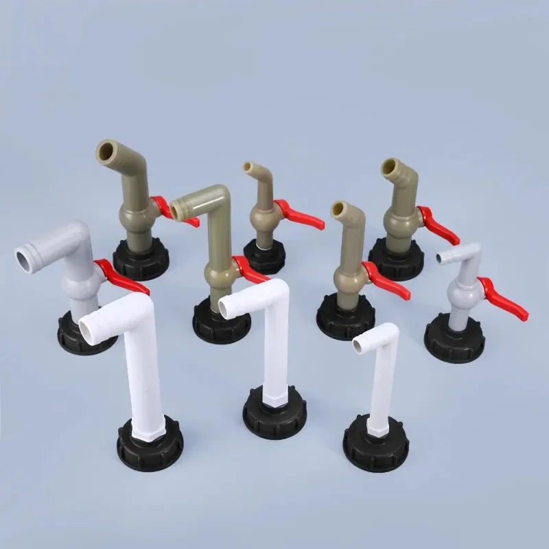 Adaptateur de Réservoir IBC Robinet de Cube d\'Eau, Raccord Connecteur d\'Irrigation de Jardin, Commutateur de Tuyau, Haute Qualité et Utilisation