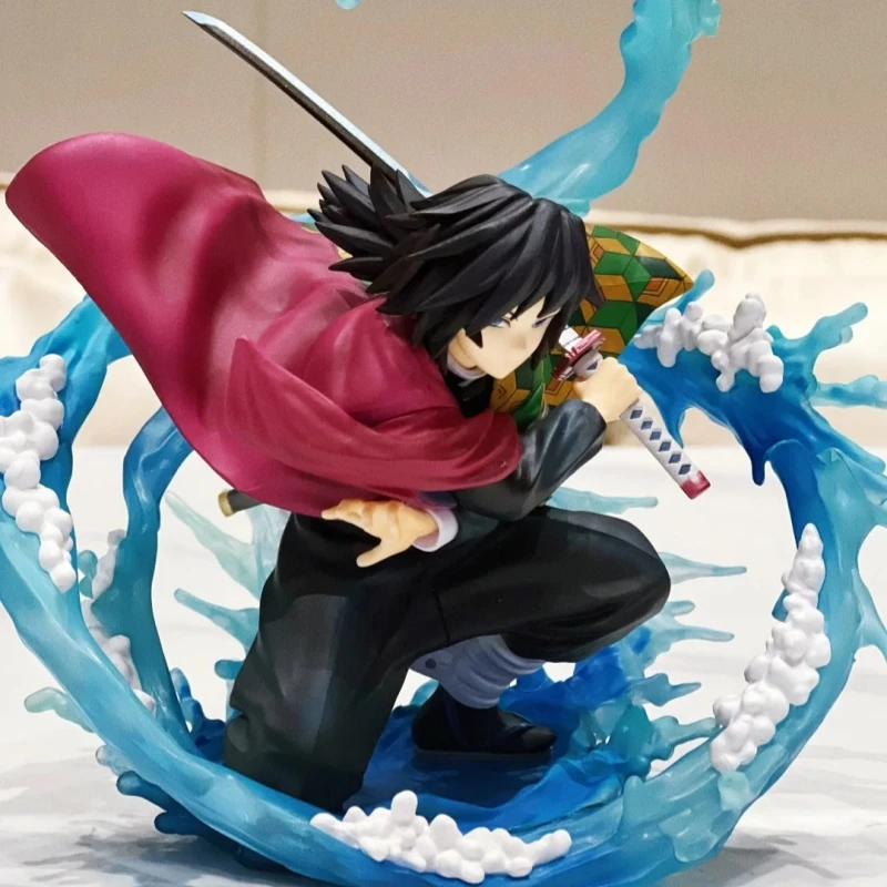 鬼滅の刃 江原童磨 アニメアクションフィギュア 17cm PVC コレクションモデルおもちゃデスクトップ装飾ギフト誕生日用
