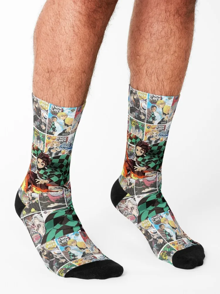 Рисунок 3 - Носки с коллажем Demon Slayer