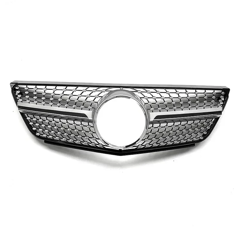 New！ Diamond Style Front Bumper Grille Tuning Racing Grill For Mercedes-Benz B-Class W245 B160 B170 B180 B200 B260 2009 2010 201