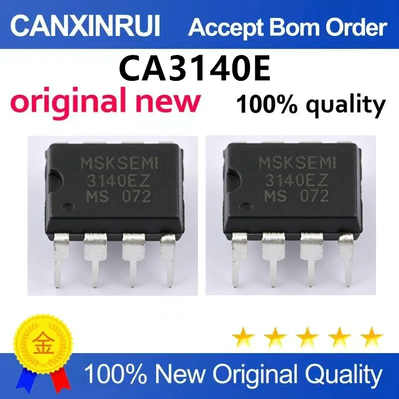 （5pcs-10pcs）The all-new CA3140E CA3140EZ operational amplifier is directly inserted into DIP-8