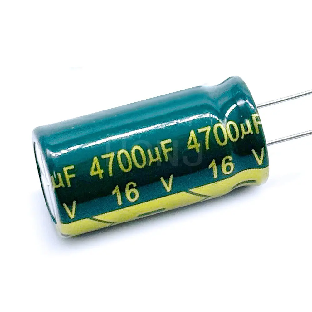 10PCS 16V4700UF Aluminum Electrolytic Capacitor Original Low Esr/impedance High Frequency Size 13*25 4700uf16v 16v4700uf 20%