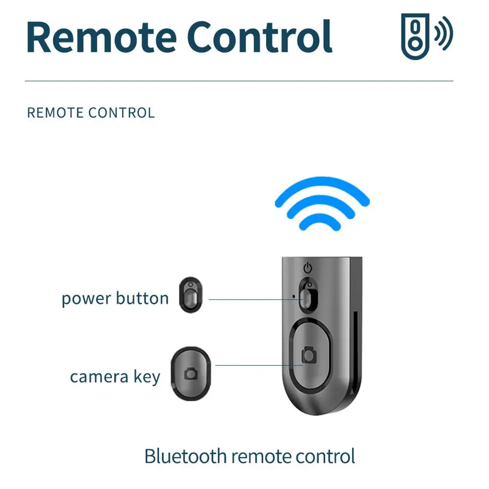 1/4" 나사 손잡이가 있는 무선 셀카봉 iPhone Android 1.8m 슈퍼 롱 폴용 안정적인 우산 구조 삼각대 스탠드