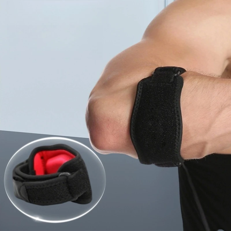 Compression Elbow Sleeve Unisex Sports Elbow Brace for Basketball Badminton Tennis Fitness Arm Protective Gear view 4