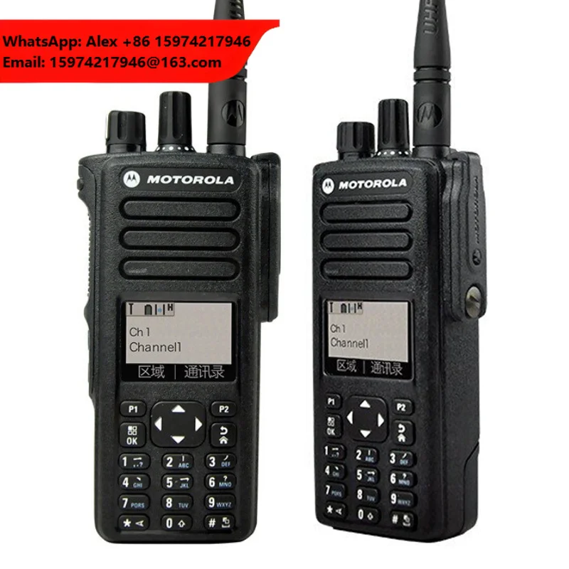 Motorola Radios Dp4800 DP4800e DP4801e Portable Vhf Uhf Digital DMR Mobile Two Way Radio Long Range Comunicacion Walkie Talkie
