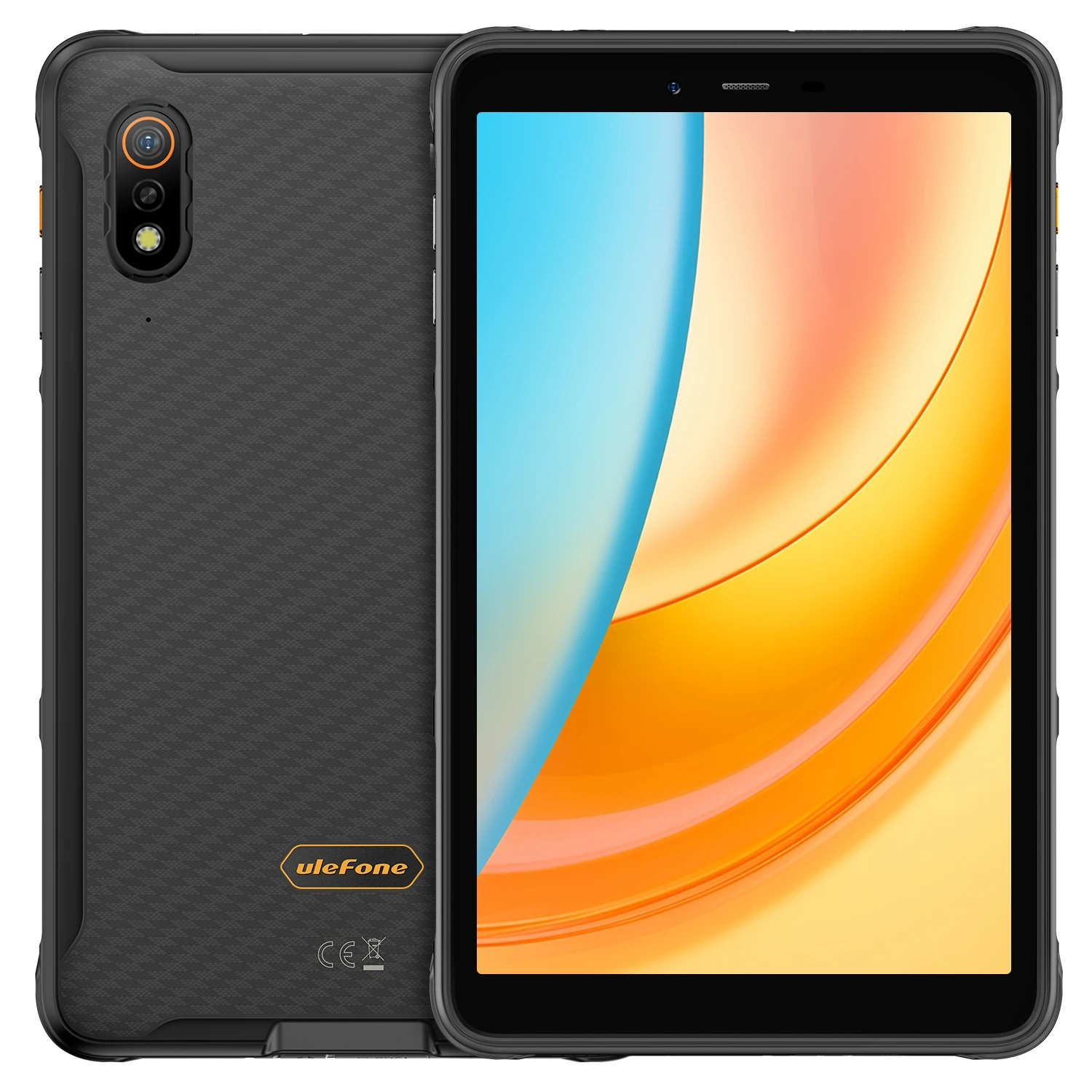 Ulefone Armor Pad Pro Robuster Tablet-PC 8 GB + 128 GB IP68/IP69K 8'' Android 13 MT8788 48 MP 7650 mAh 4G Tablet-PC