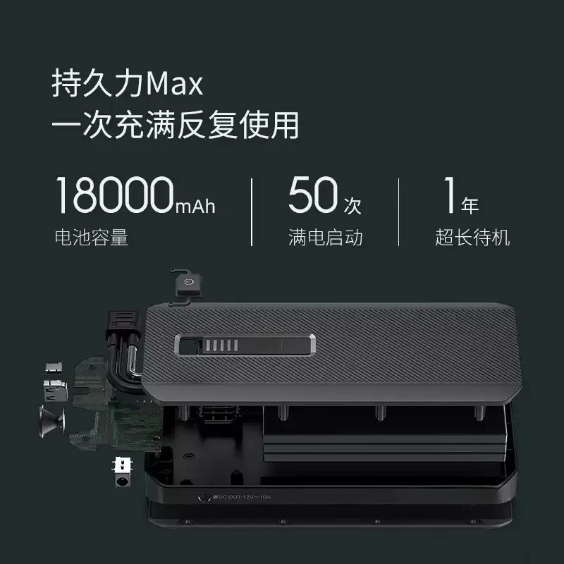 12V Car Jump Starter Power Bank Vehicle Emergency Battery Booster Portable Auto Starting