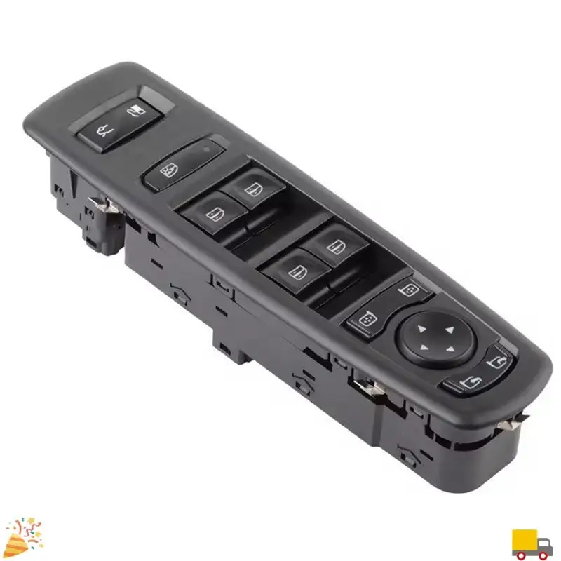 A32HOT-Car 809611518R Power Window Master Switch Lifter Button 80961-1518R For Renault