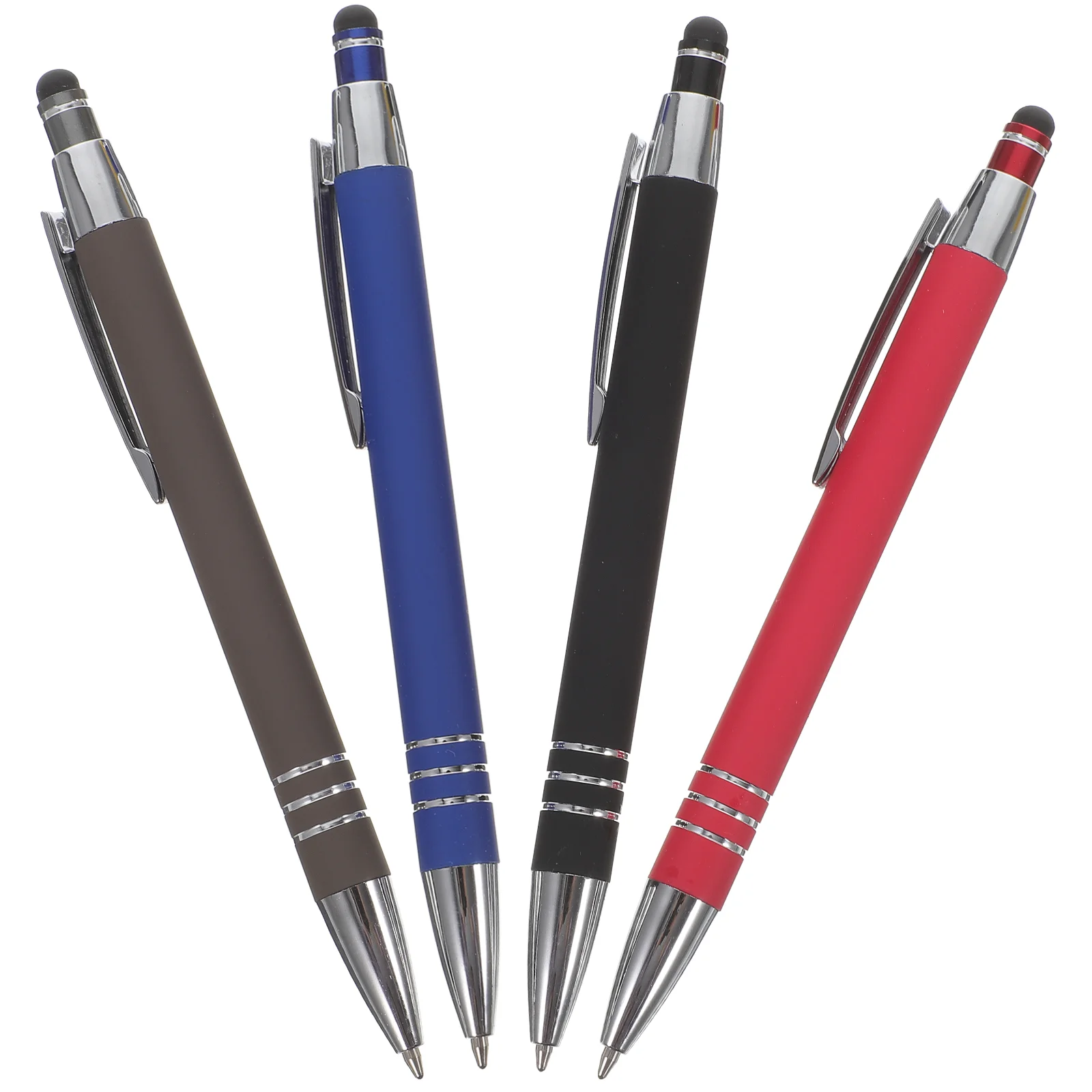 4 Pcs Ballpoint Pens Fine Peninteresting Writing Portable Fun Ink Color Refills