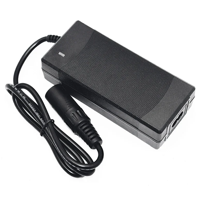 54.6V 2A Li-ion Li-Polymer Sạc 48V 18650 21700 Xe Đạp Điện Sạc Pin Li-ion 3-pin XLR Ổ Cắm Cổng Kết Nối