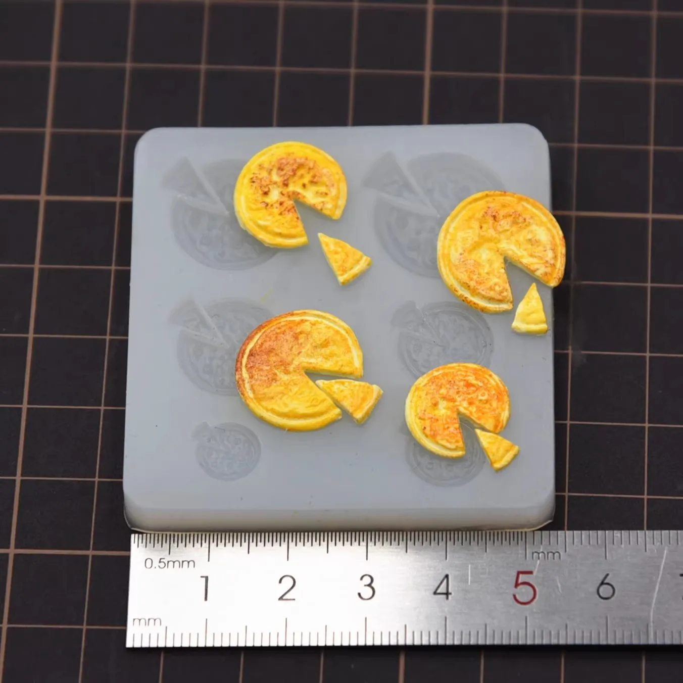 Mini Pizza Silicone Molds Perfect Artist Handicraft DIY Molds
