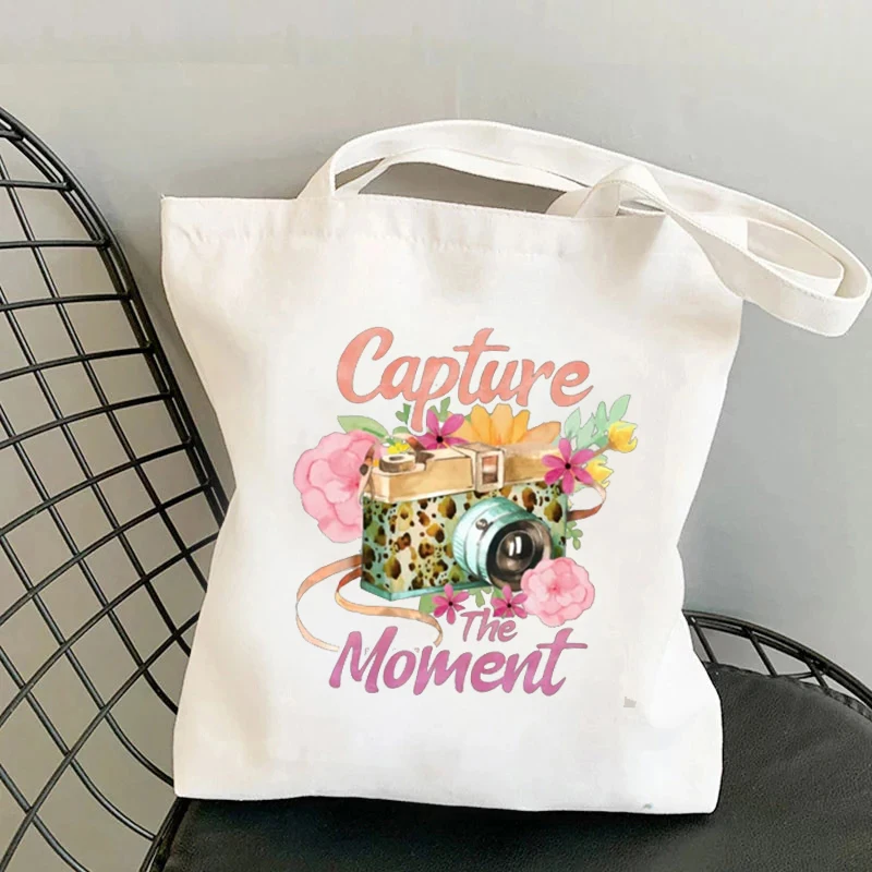 Harajuku Canvas Handbag, Saco De Livro Das Meninas, Saco De Livro Das Meninas, Ilustração Sacos De Ombro, Quando A Vida Obtém Blause, Ajuste Sua Sacola De Foco, Literatura Bolsas De Ombro