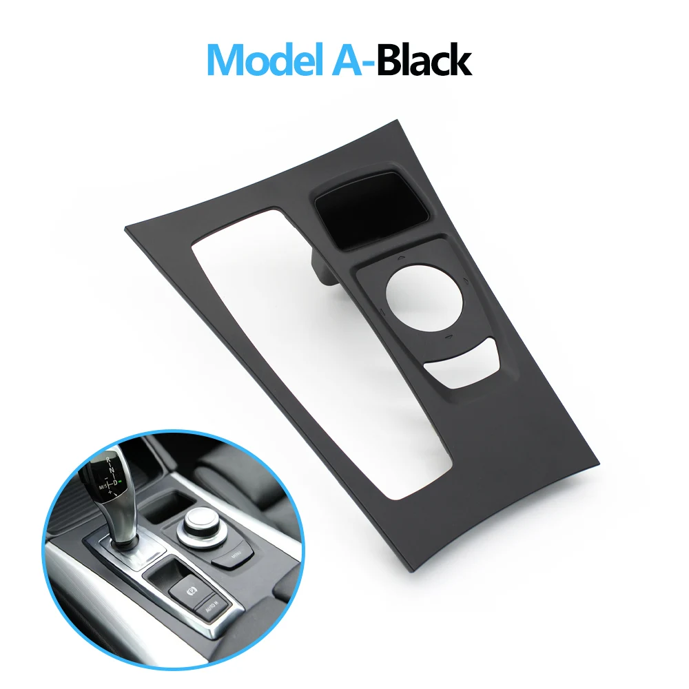 LHD Auto Middle Console Gear Shifter Trim Cover Panel voor BMW voor BMW X5 X6 E70 E71 E72 2007-2009 51166954947,51169164485