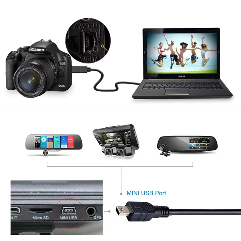 1Pc 80Cm Black Mini…