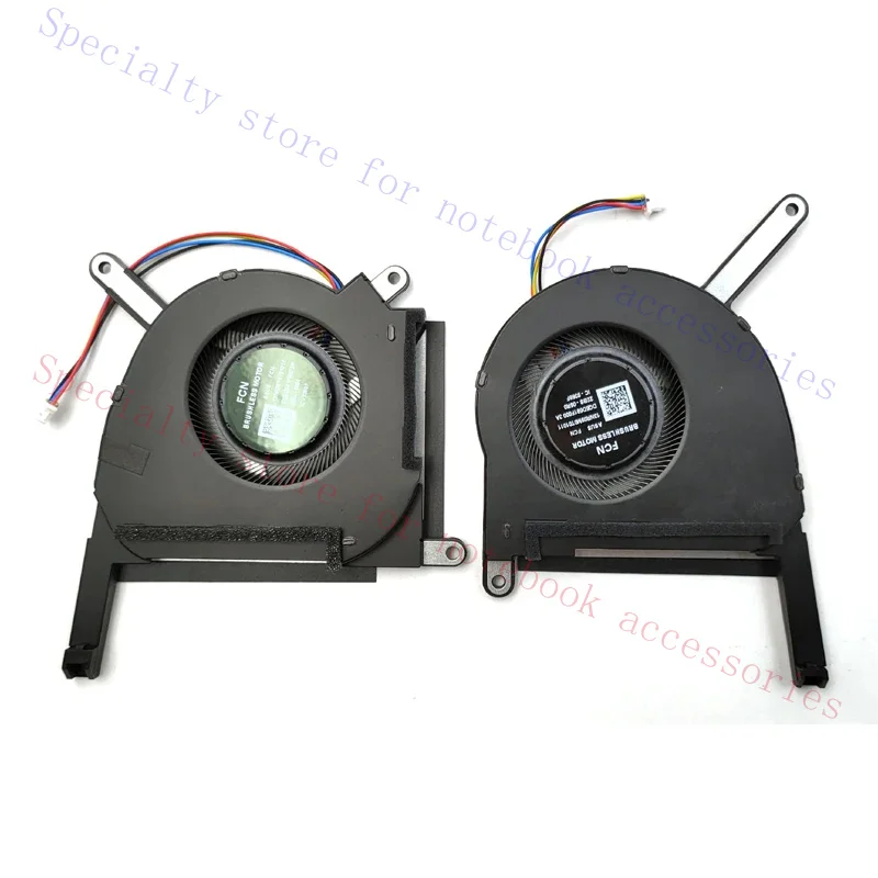 New For Asus TUF Gaming FA507RC FA507RE FX507ZC FX507ZE TUF707RC FA707RC FA707RE FX707ZC FX707ZE TUF707RE CPU & GPU Cooling Fan