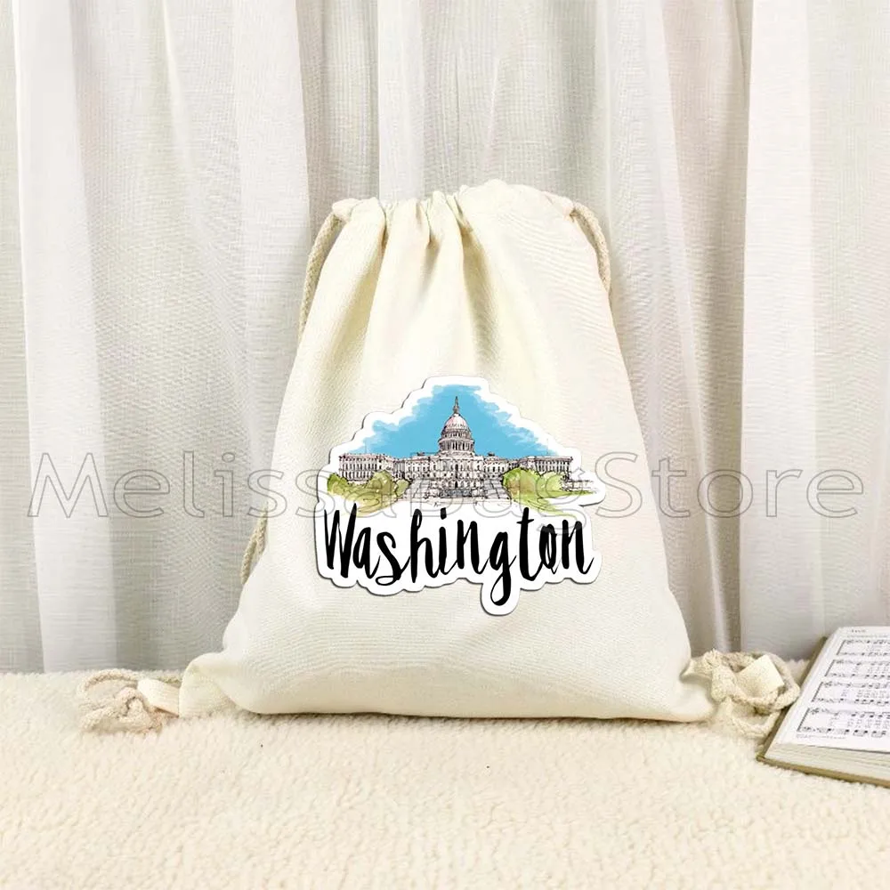 ミラノ モスクワ オランダ ニューヨーク パリ タージマハル エジプト ローマ サンフランシスコ ベルリン ロンドン 巾着バッグ バックパック ジム サックパック