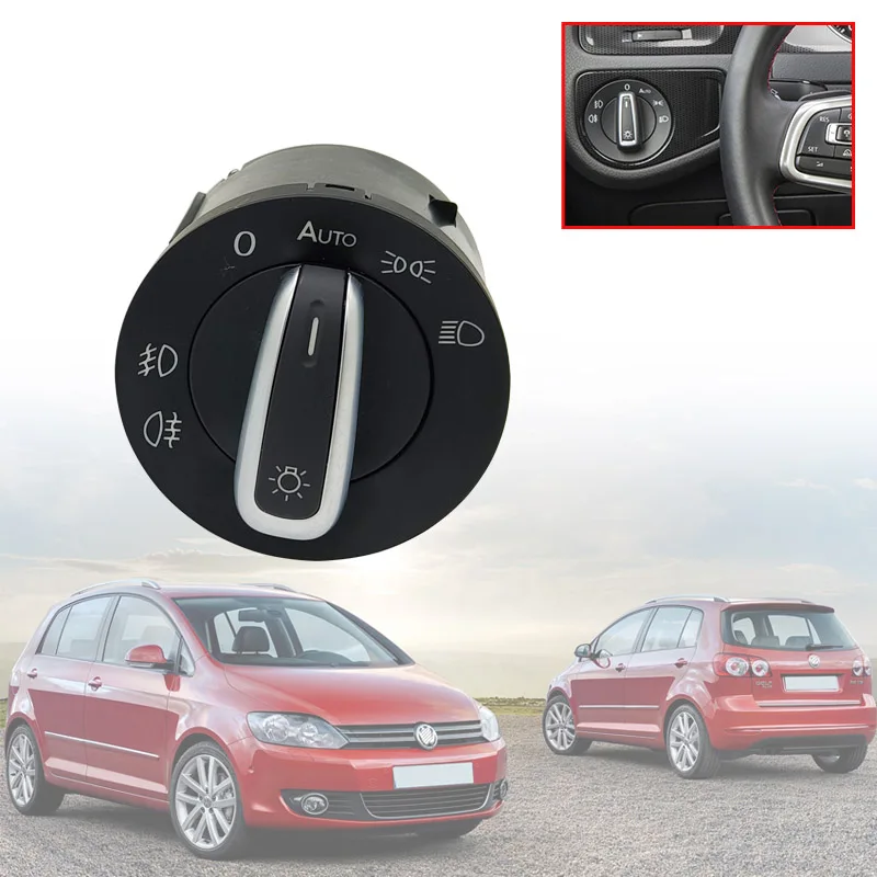 

Headlight Fog Lamp Switch For VW Golf MK 5 6 Plus Jetta 3 Tiguan Caddy Passat B6 CC RABBIT 5ND941431B 5ND 941 431B