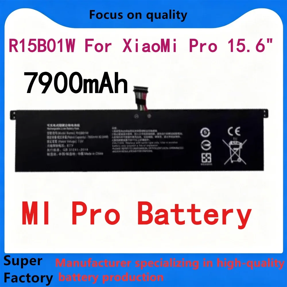 

R15B01W Laptop Battery For XiaoMi MI Pro 15.6 inch Notebook GTX TM1701 171501 181501