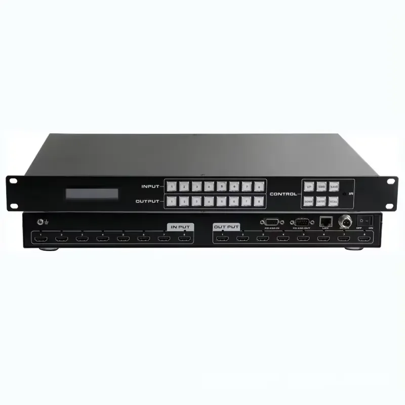 8x8 HD Switch matrix 4k 8 in 8 Out matrix Switcher
