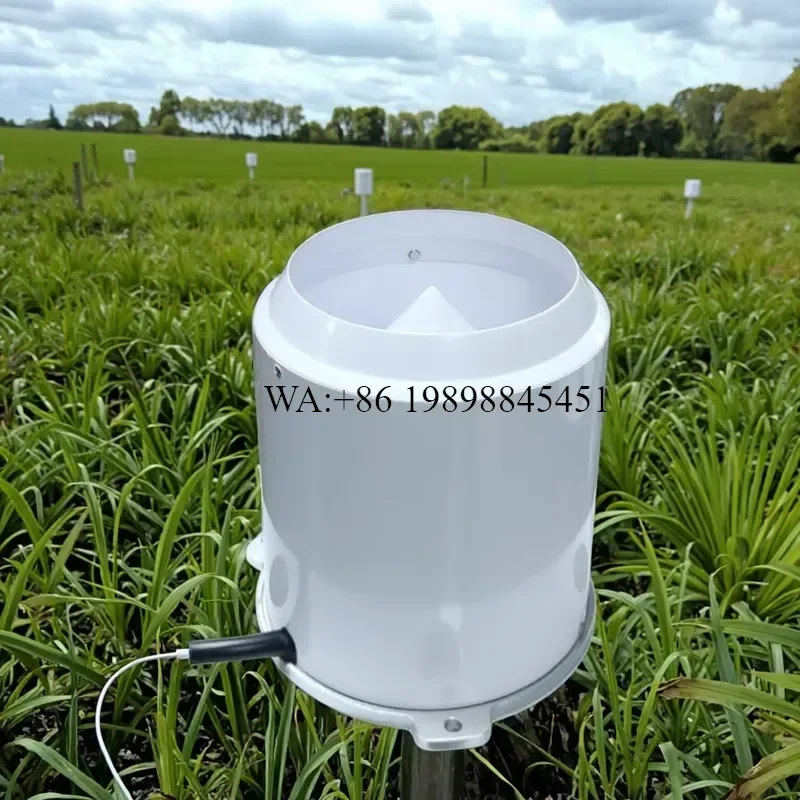 WMWMNU for YUNFEI Agriculture Weather Station YF-RS2 RS485 4G WiFi LoRa Zigbee Sensors 60mm Rain Collector 0.03mm Resolution